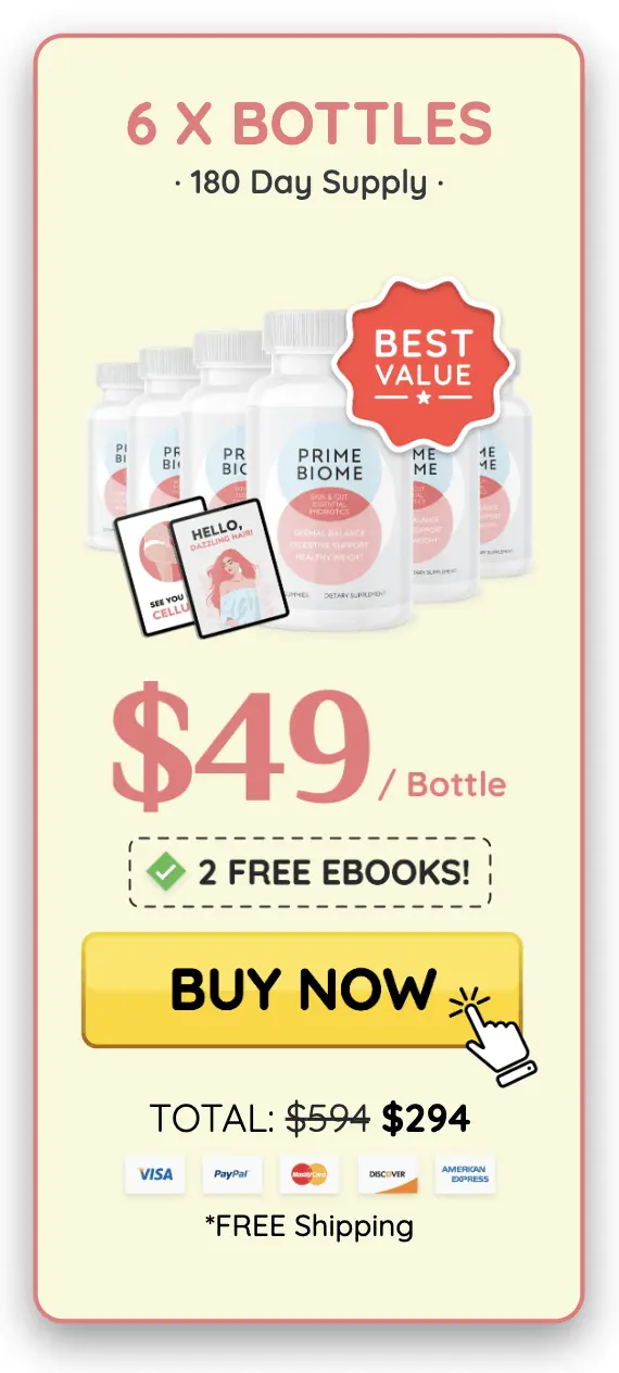 Buy Prime Biome 6 Bottle